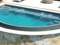 The Cosmopolitan In-Ground Fiberglass Pool - Aviva Pools