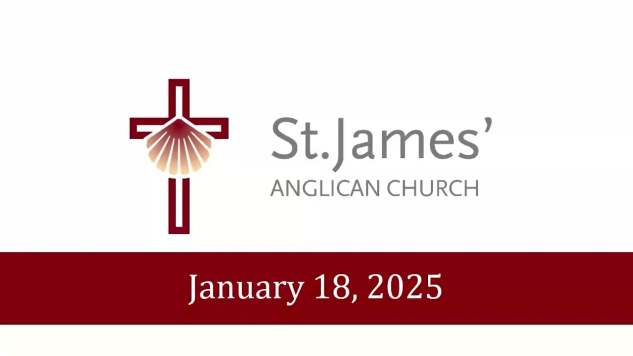 Second Sunday after Epiphany, January 18, 2026