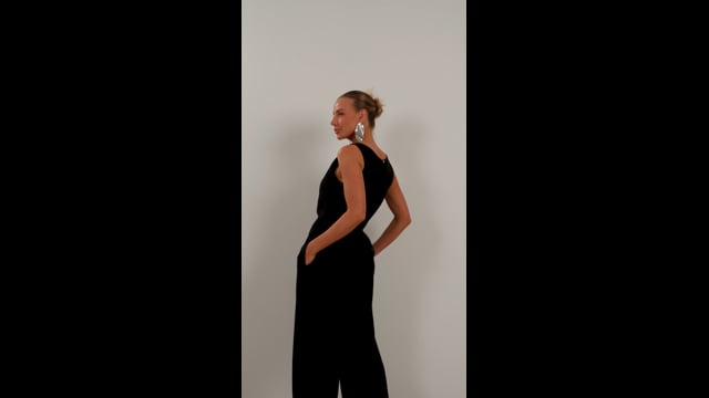 Macacão Alfaiataria Longo | Core - Preto