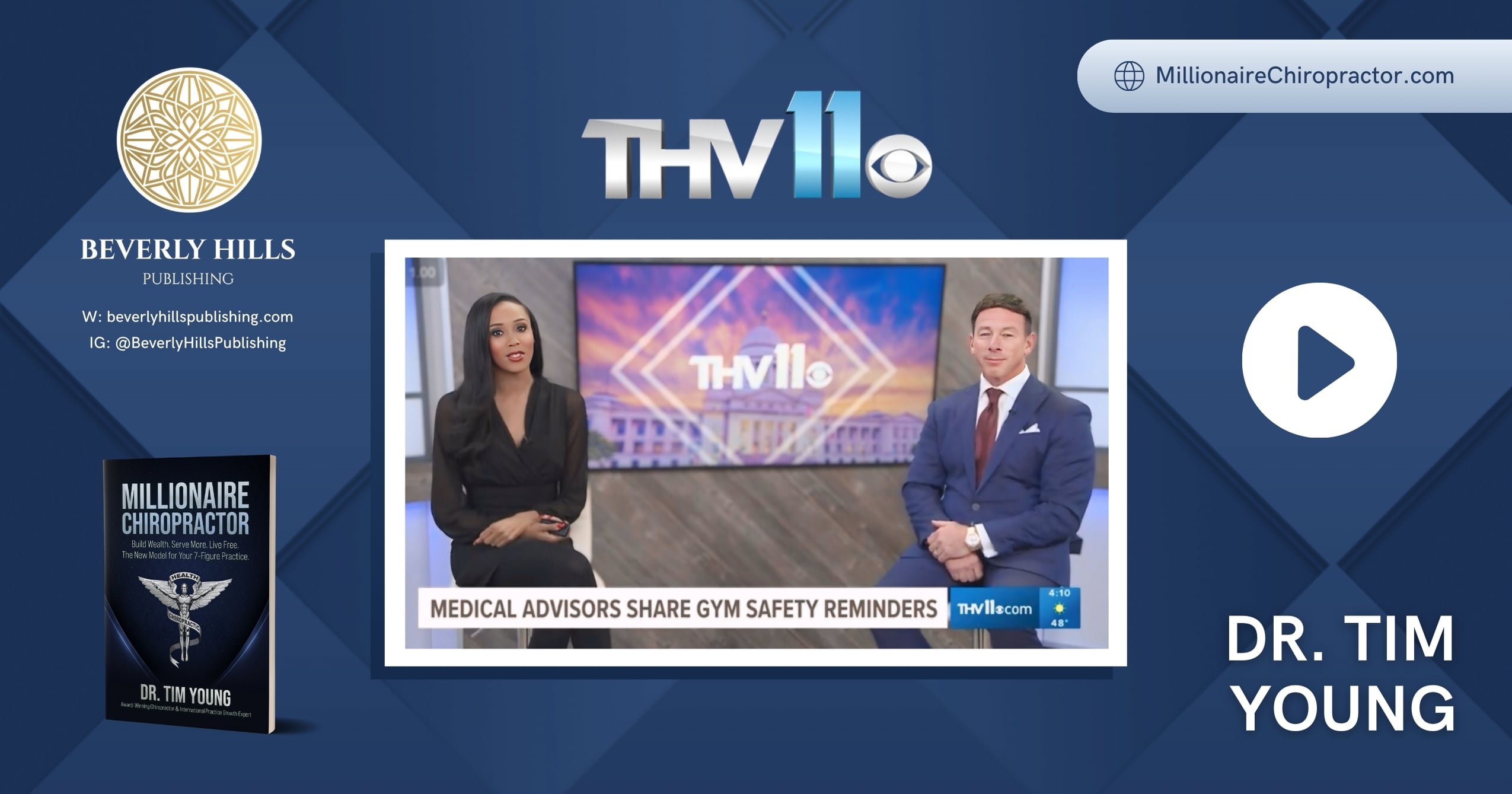 Dr. Tim Young Featured on THV11 – Beverly Hills Publishing Author Interview