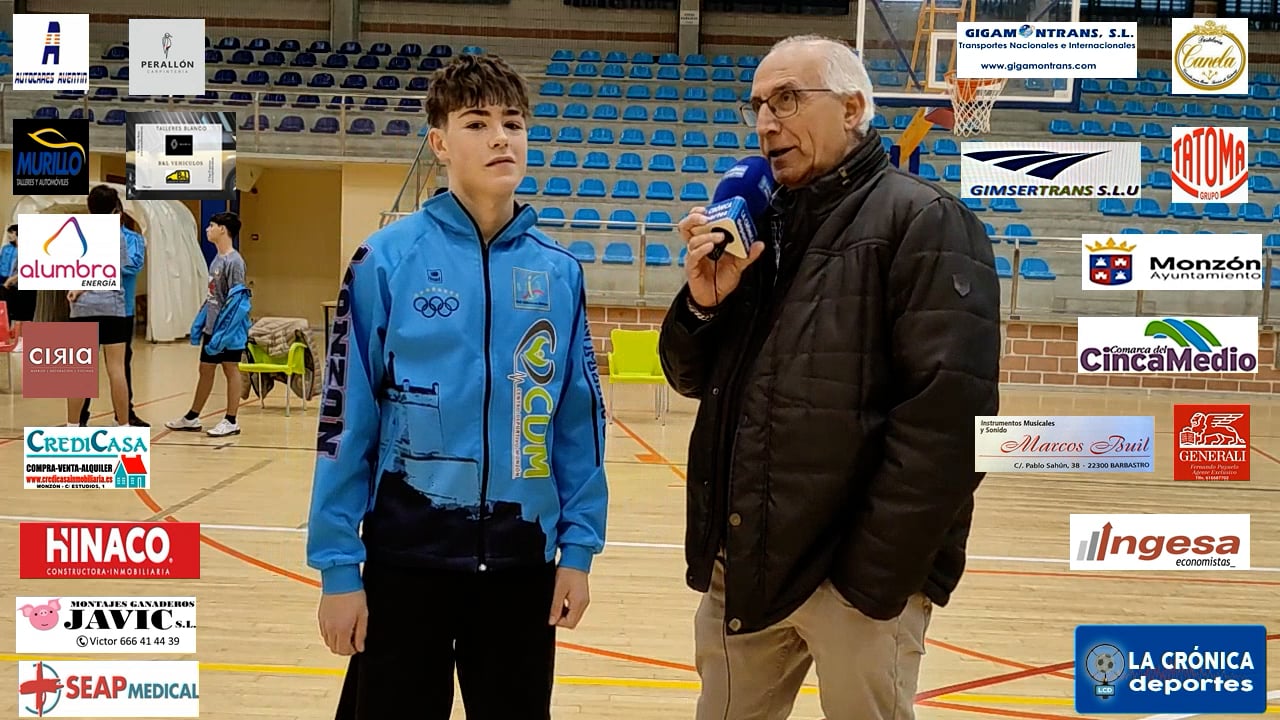GUILLEN GARCIA  MARTINEZ ( JUGADOR CLUB BALONMANO MONZÓN CONTRUCCIONES CEBOLLA )   LIGA REGIONAL ESCOLAR CADETE