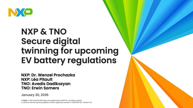 Secure digital twinning for upcoming EV battery regulations