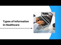 M1P2_Types of Information in Healthcare