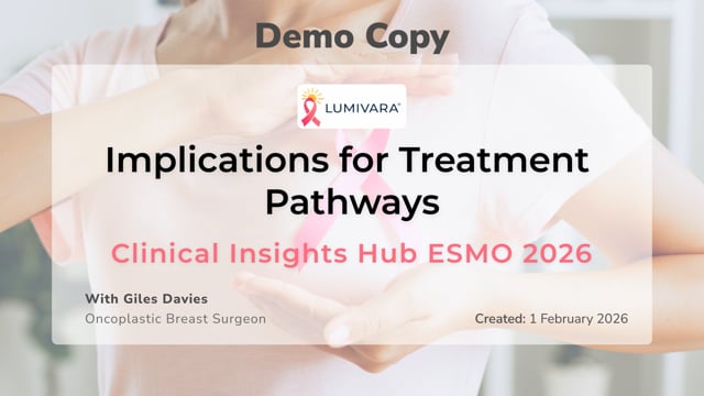 Implications for treatment pathways