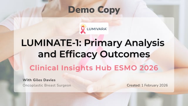 LUMINATE-1: Primary Analysis and Efficacy Outcomes