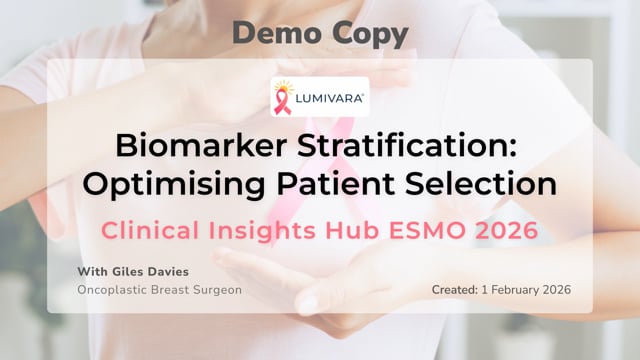 Biomarker Stratification: Optimising Patient Selection