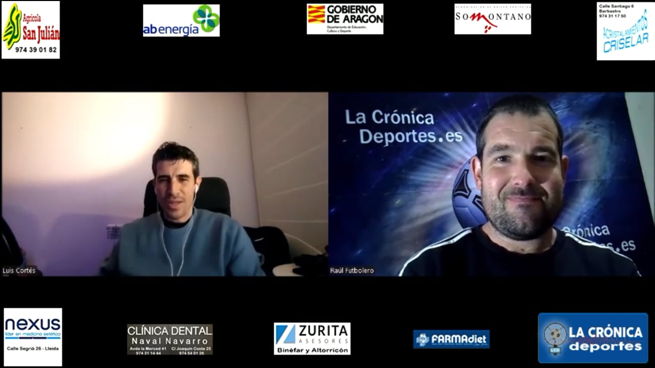 "Jornada 16" Análisis Regional Preferente G2 / LUIS CORTÉS (Entrenador San José) 