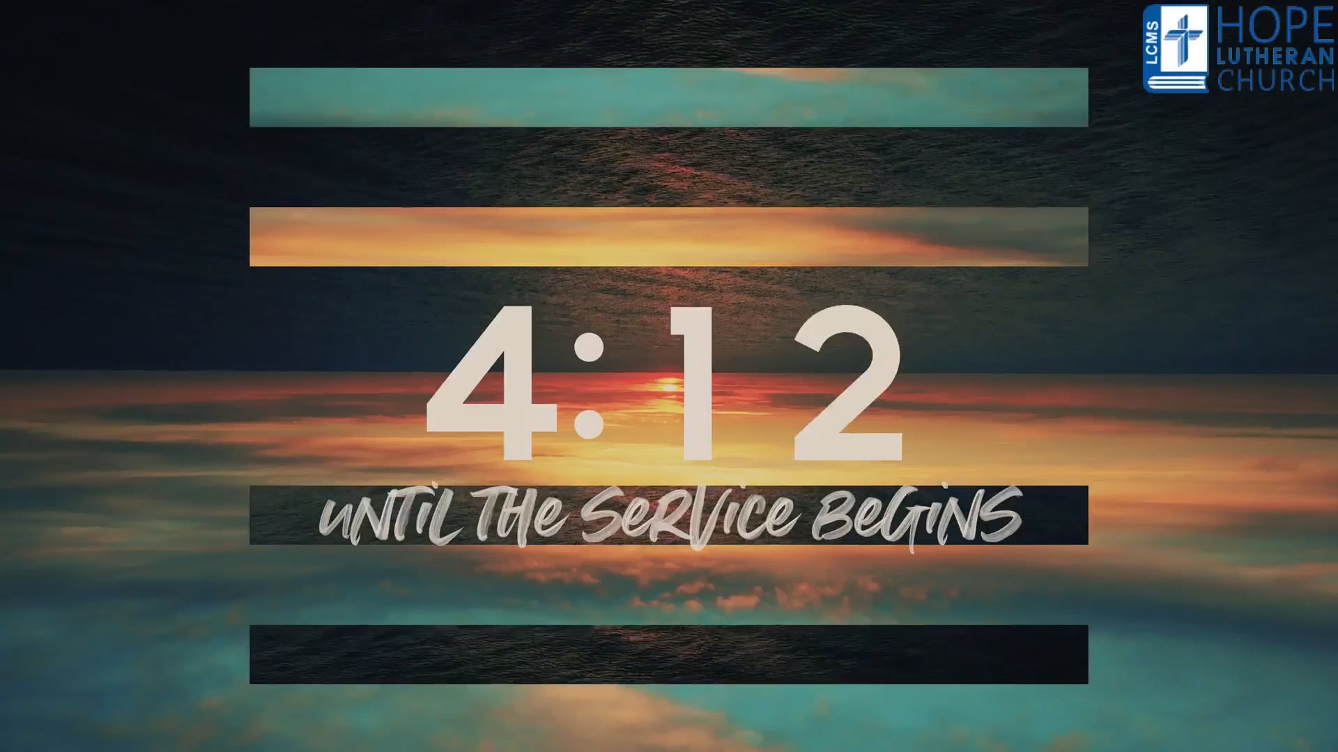 Hope Lutheran Contemporary Worship January 18, 2026