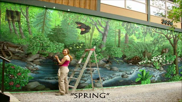 How to Paint Murals Painting Step by Step