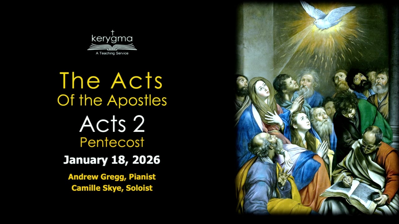 The Acts of the Apostles: Acts 2 - Pentecost