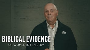 Women in Ministry pt 3 - Today's Thought with Don Ross