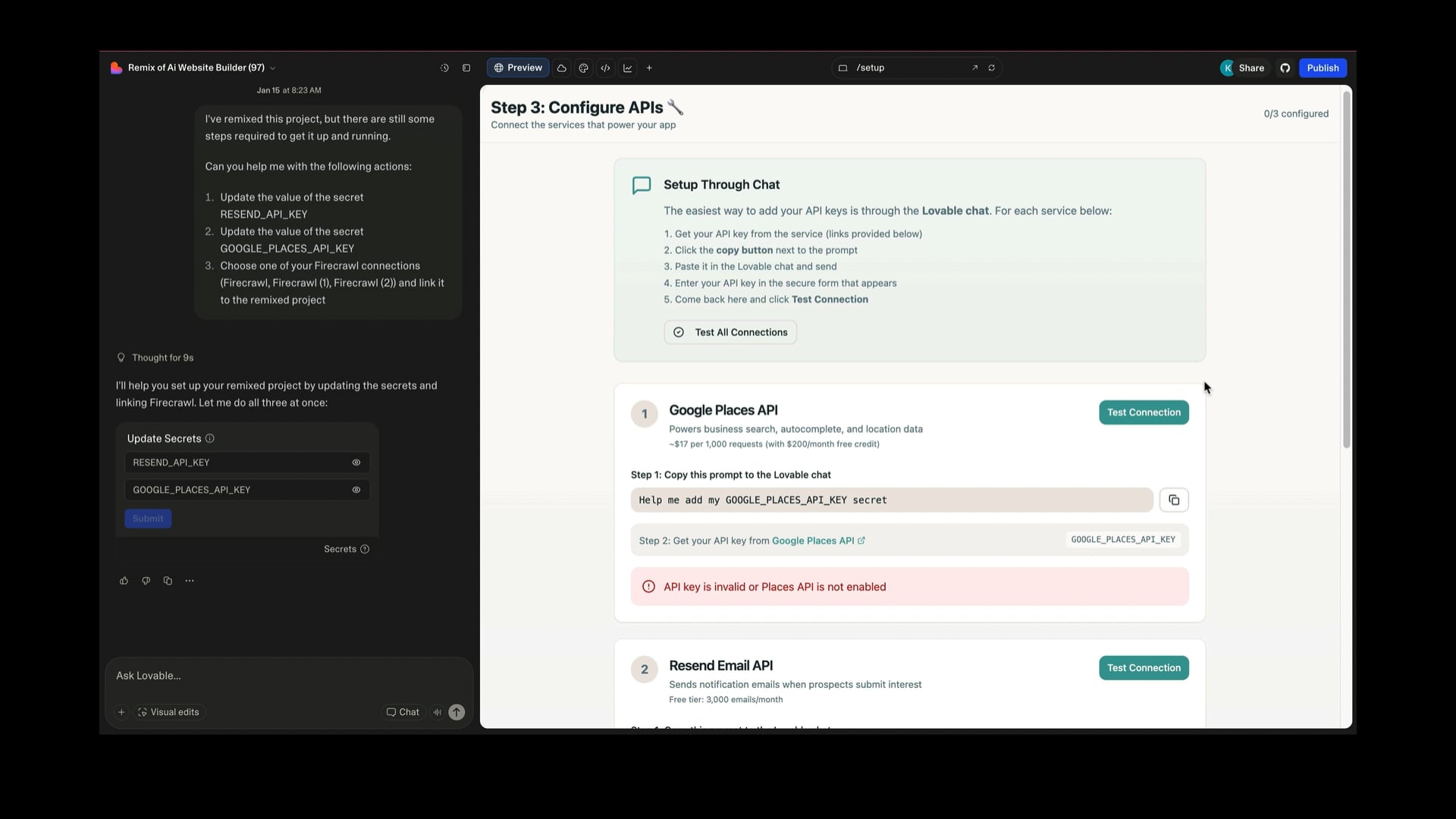Setting Up Your API Keys (Google) | Videos & Movies on Vimeo
