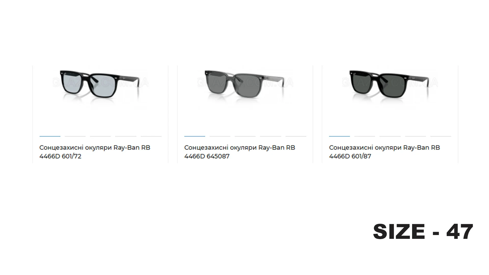 Окуляри Ray-Ban RB 4466D 601/87 - Сучасний дизайн