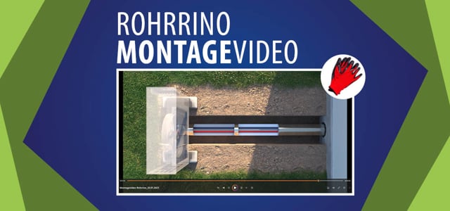 Montagevideo Rohrrino: geschlossen