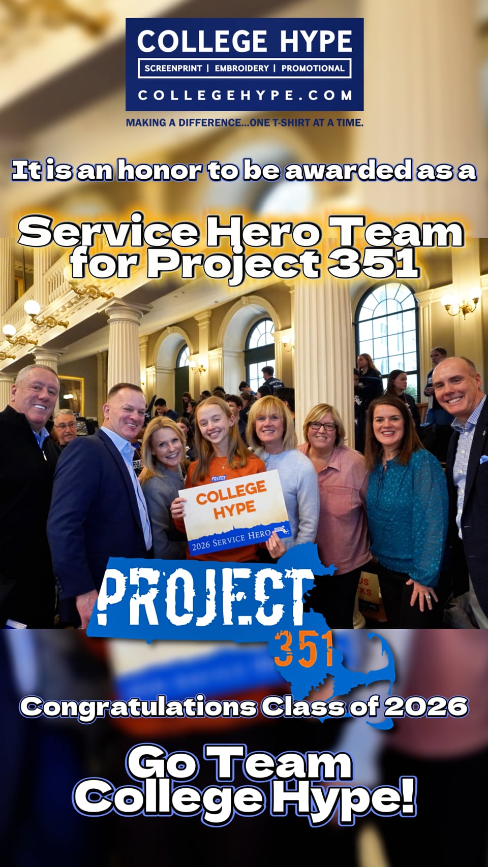 College Hype Featured at Project 351's 16th annual service day