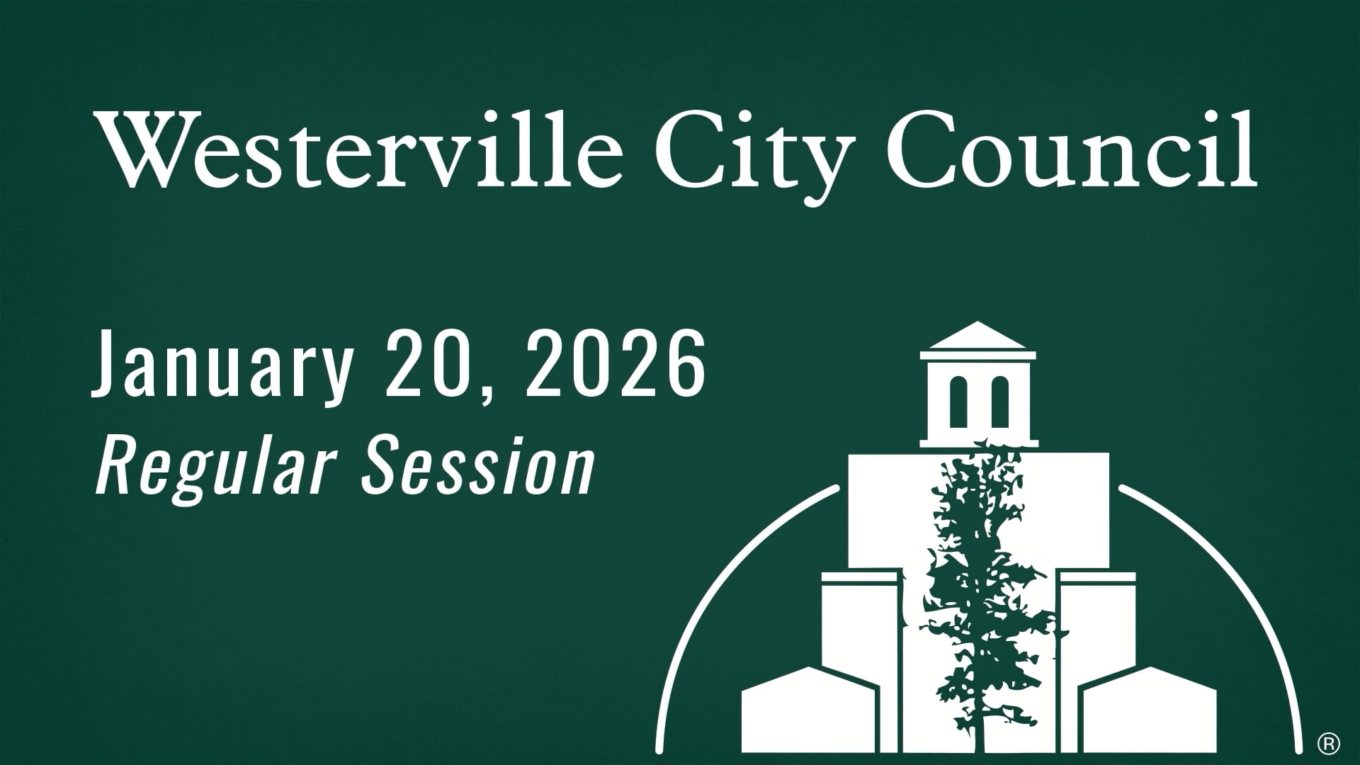 City Council January 20, 2026