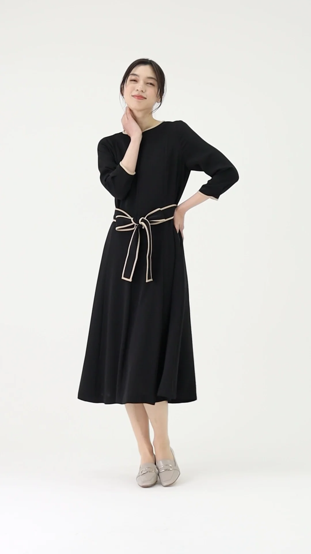 ダブルクロス ドレス ワンピース ｜ PINORE（ピノーレ）｜.K online