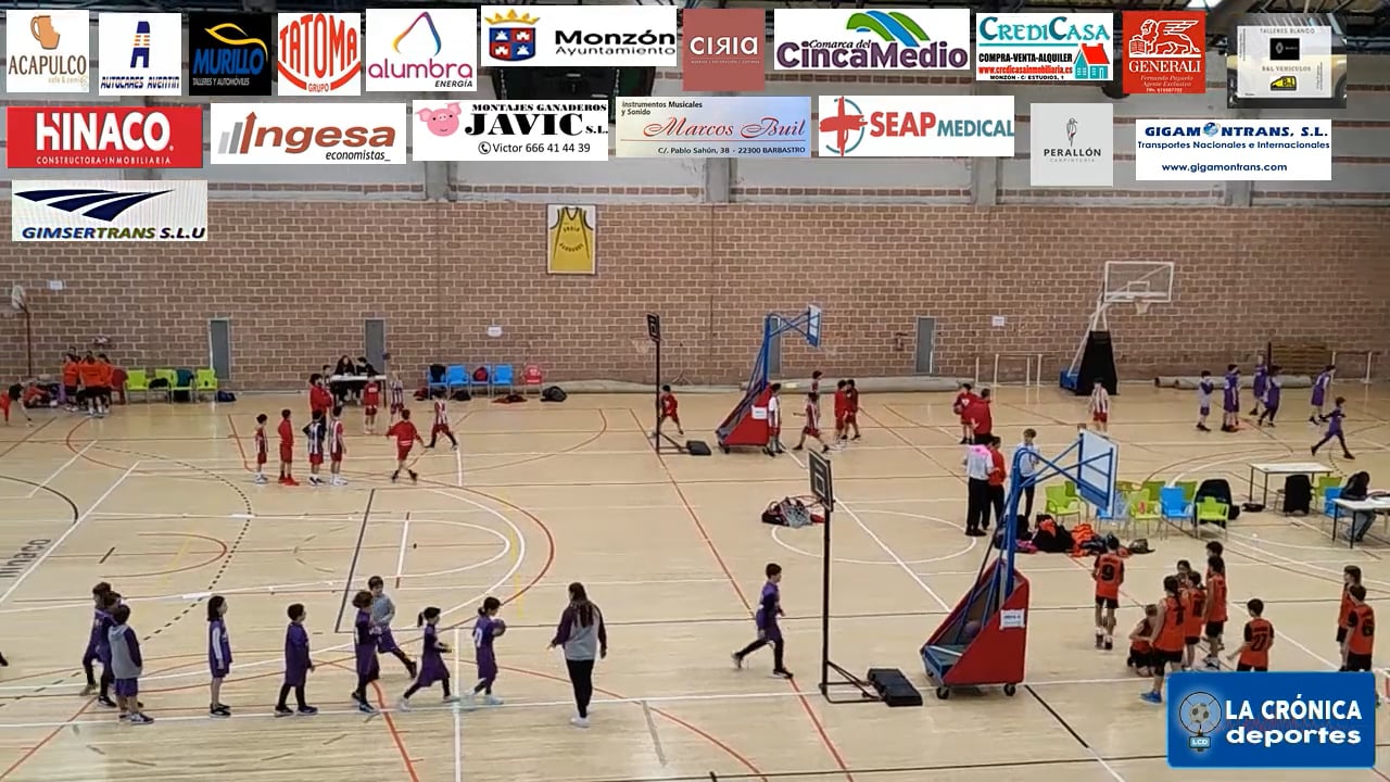 El CIRCUITO  DE MINIBASKET "PACO CORRALES" CELEBRÓ UNA NUEVA  CONCENTRACIÓN  EN MONZÓN