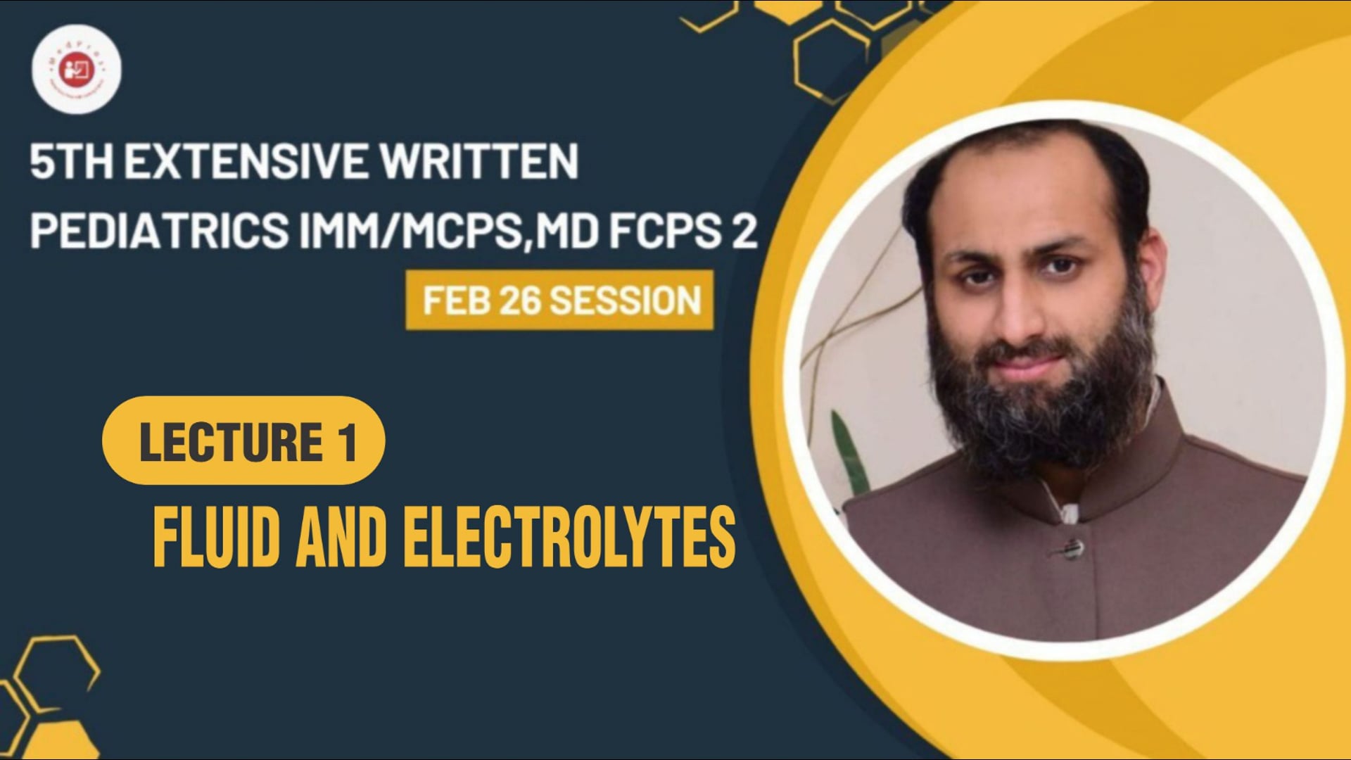 Lecture-1 || Dr Taimoor Khalil