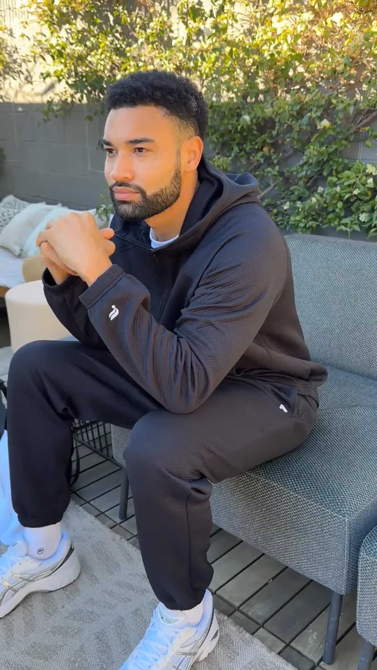 The GridTech Quarter Zip Hoodie - Fabletics