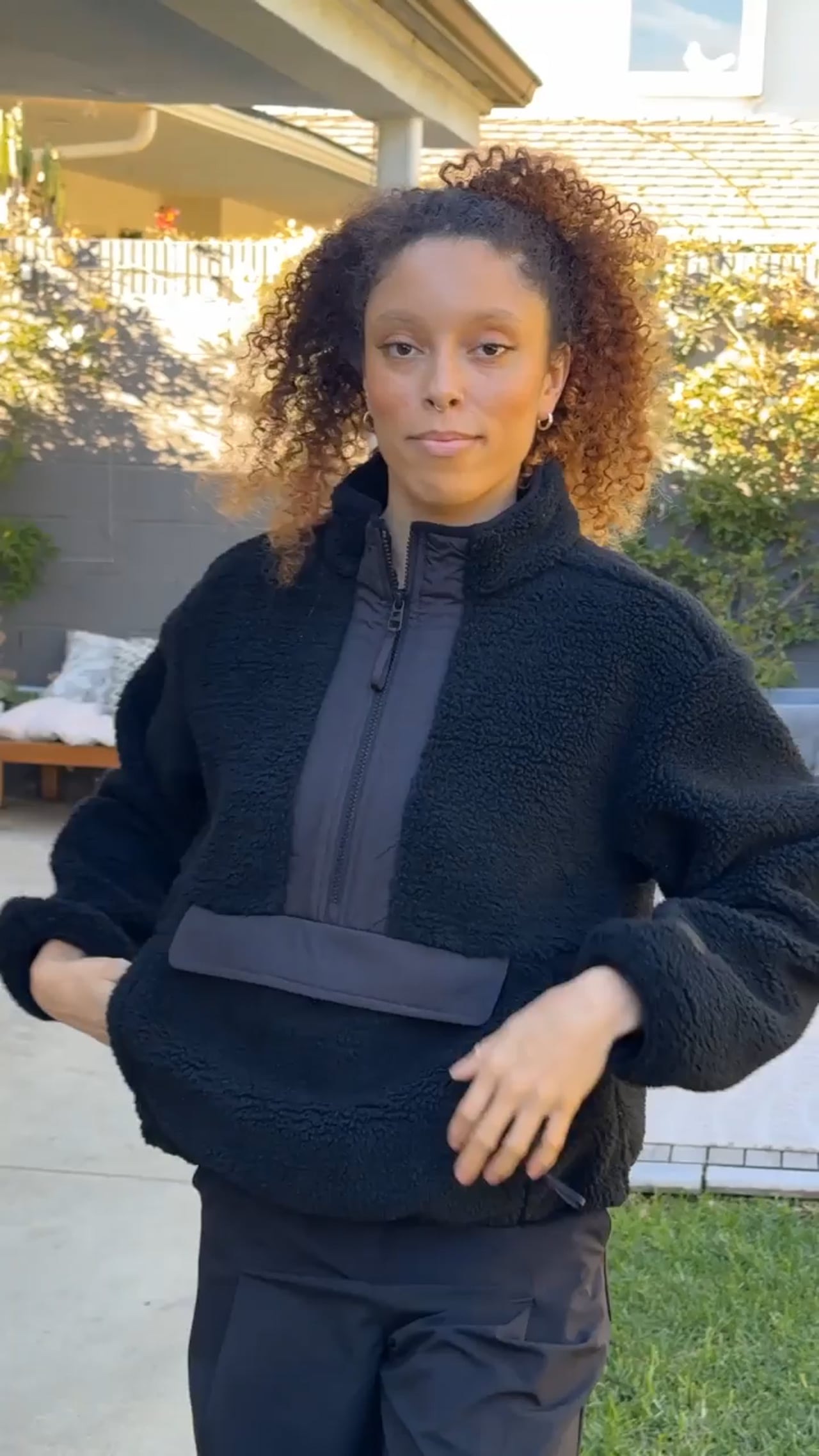 Teddy Half-Zip Pullover - Fabletics