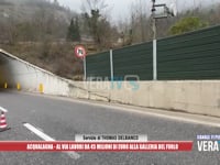 Acqualagna - Al via lavori da 45 milioni di euro alla Galleria del Furlo