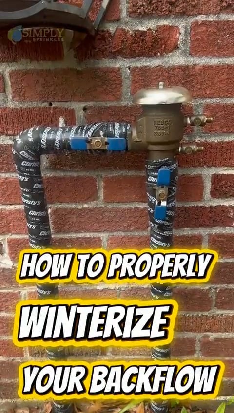 How to properly winterize your backflow | Videos & Movies on Vimeo