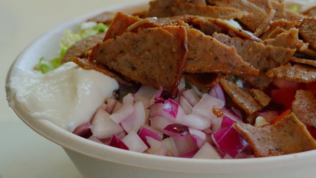 Sauce crémeuse sur salade