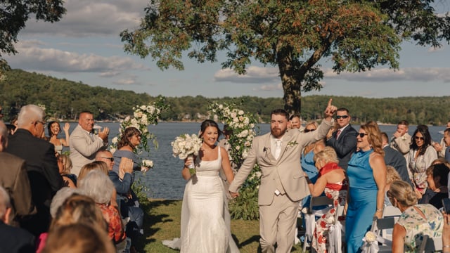 Jaclyn and Brian — Church Landing at Mill Falls Wedding Film — wedding film thumbnail