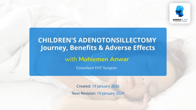 Children's Adenotonsillectomy Journey