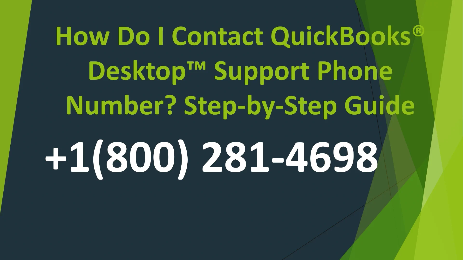 {{How Do I Contact QuickBooks Desktop Support Phone Number Step-by-Step Guide}}