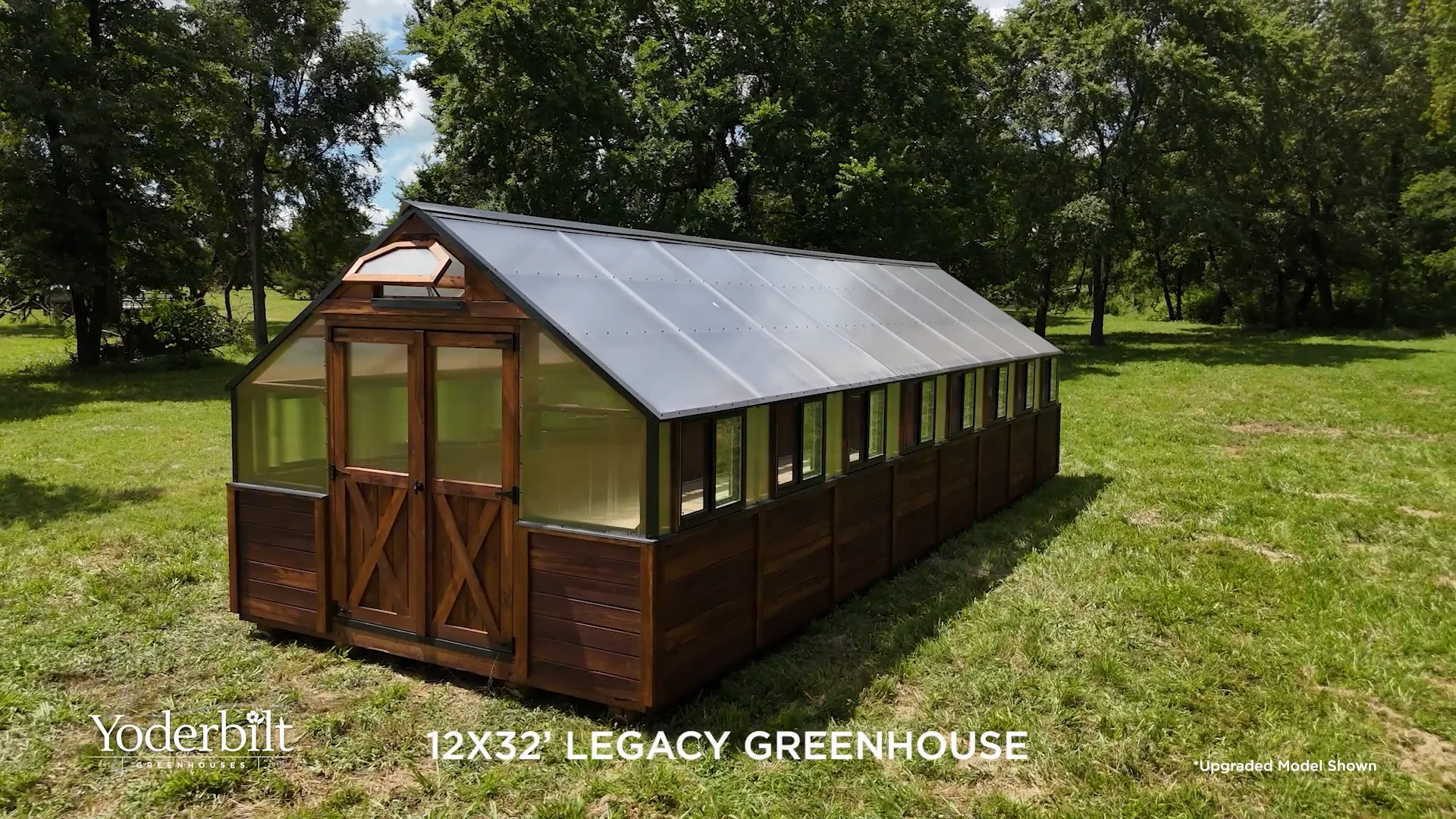 12x32' Legacy Greenhouse | Yoderbilt Greenhouses