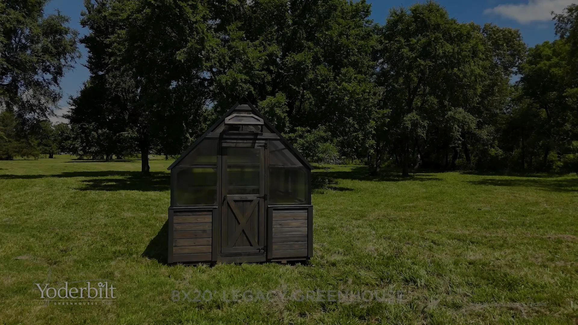 8x20' Legacy Greenhouse | Yoderbilt Greenhouses