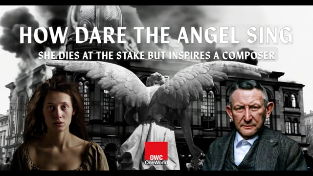 This 3 min. work sample includes interviews with the key creators of the opera in Germany, scenes from the opera performance, the composer’s Bay Area descendants reflecting and visiting Germany, news footage, and a sample of animation (Generative AI) to envision historical reenactments by the two main protagonists (in the 1600s and 1930s) and a fictional spirit character, for storytelling purposes.

Note: The use of public domain imagery, current news clips, historical and animated images is for the purpose of this application and not for theatrical, community screenings.