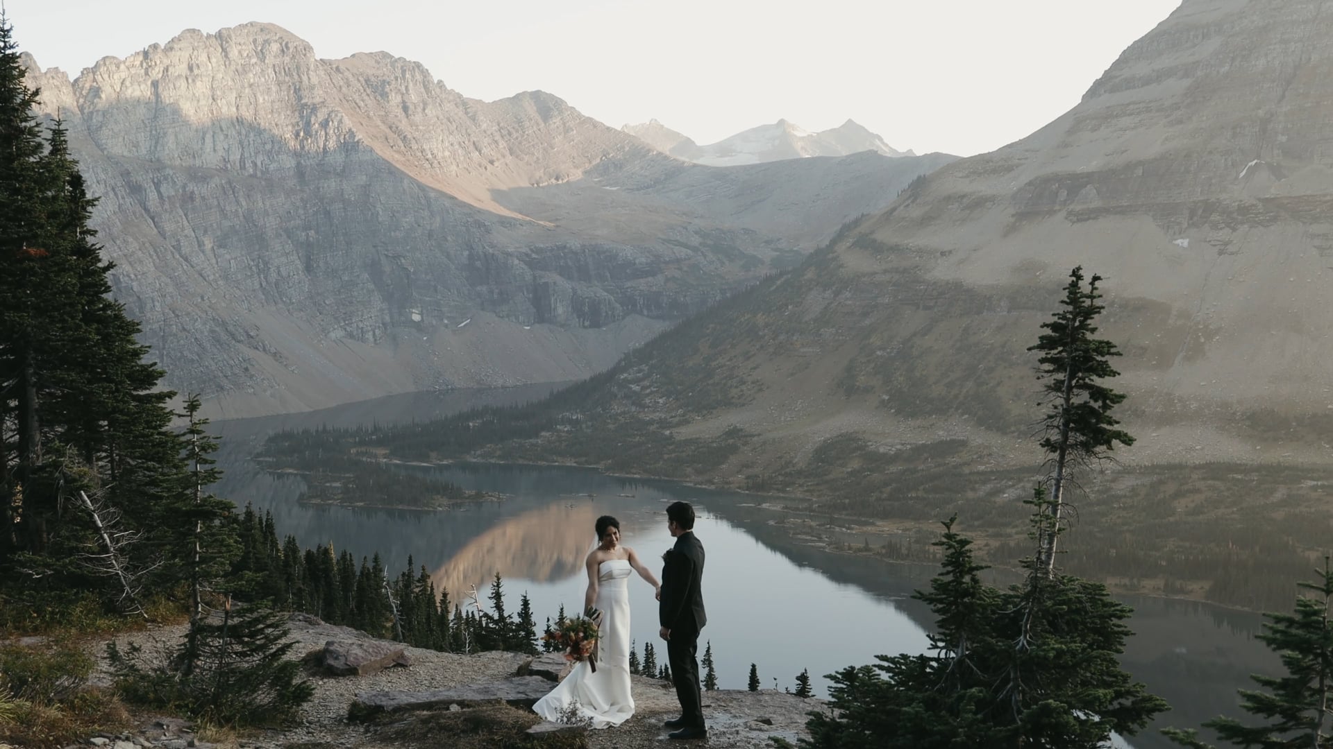 Kynli & Mitchell | Glacier National Park Elopement Film