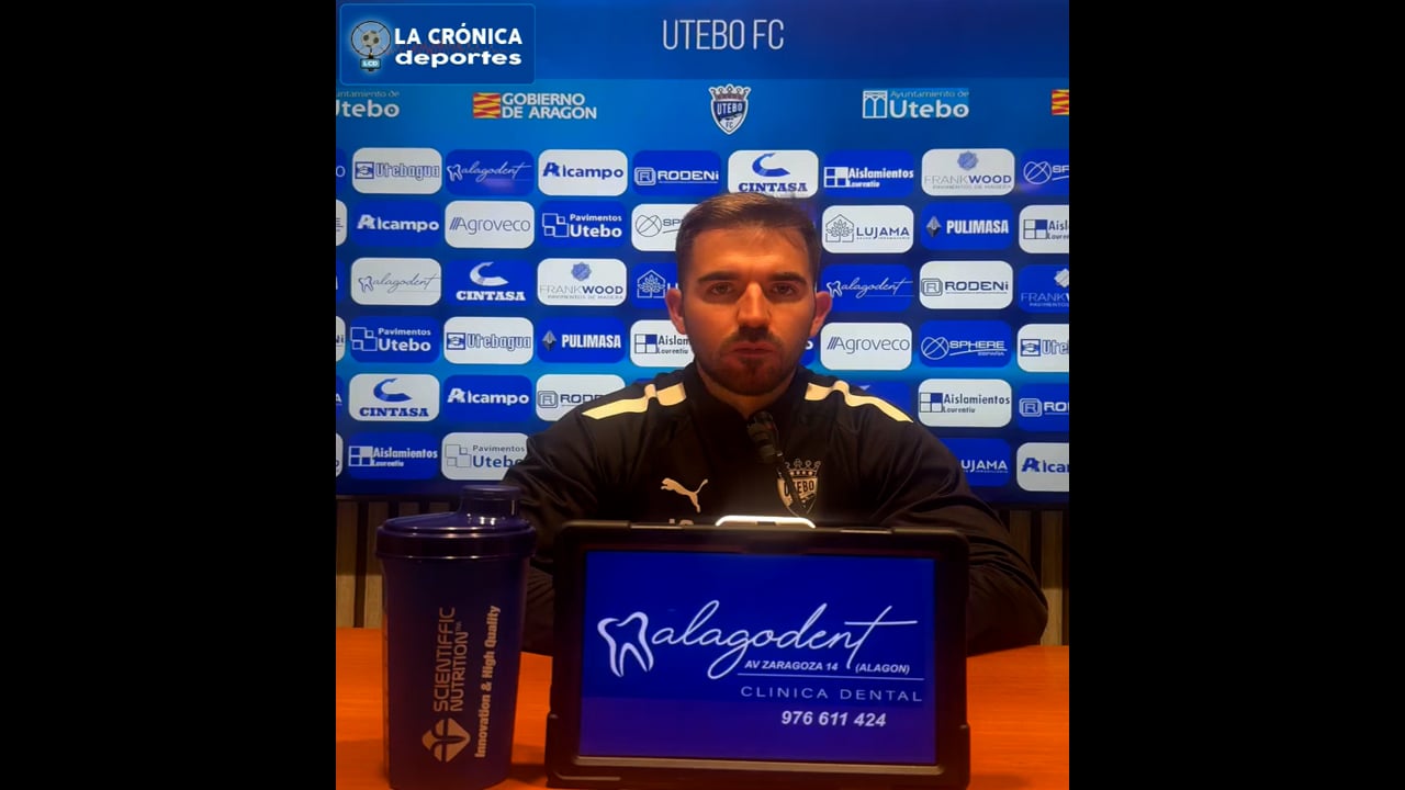 LA PREVIA / SD Amorebieta - Utebo FC / JUAN CASAJÚS (Entrenador Utebo) Jor. 20 - Segunda Rfef Gr. 2 / Fuente: Facebook Utebo FC