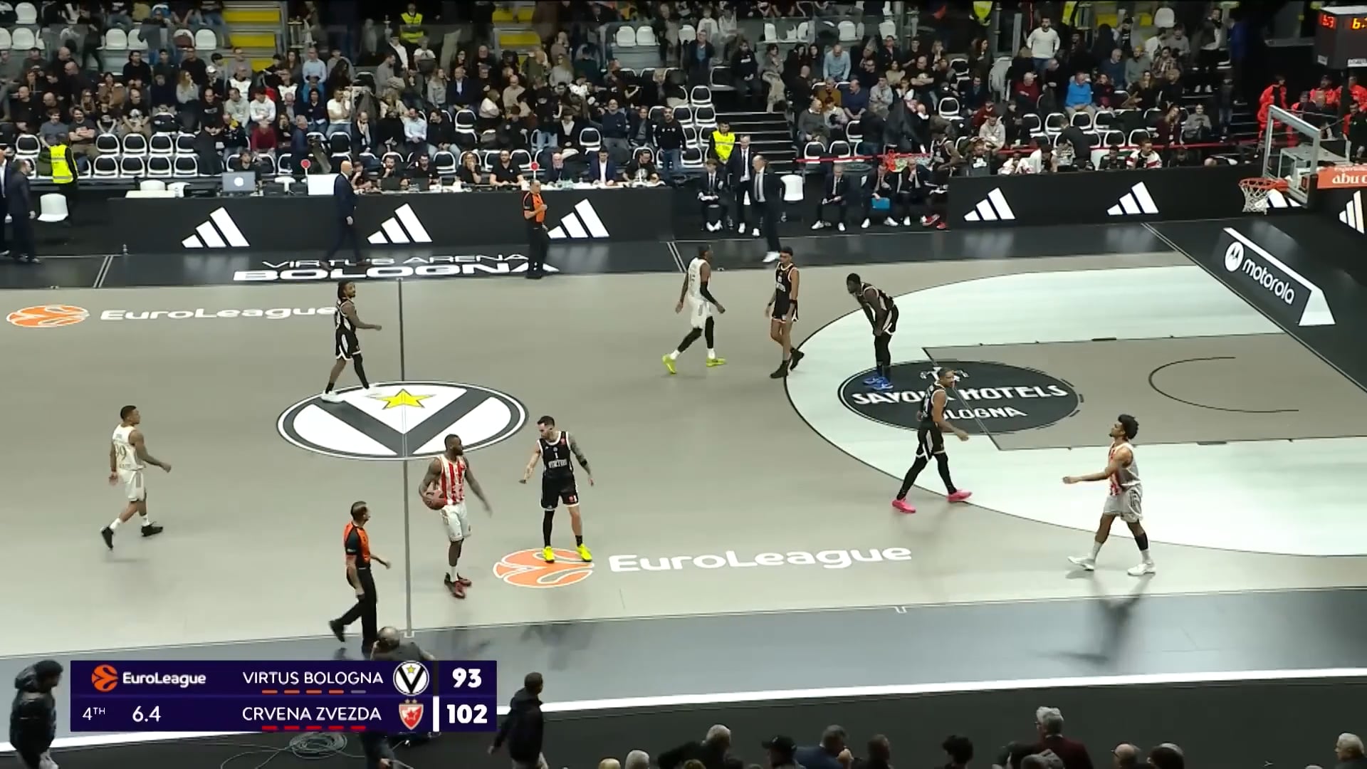 La Virtus cade di nuovo in casa