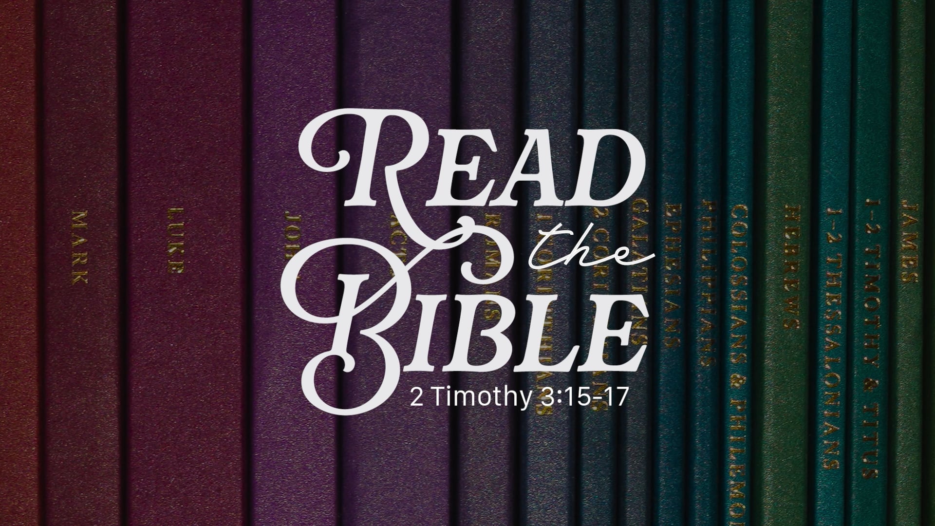 1.25.2026 | The Church & Bible Reading