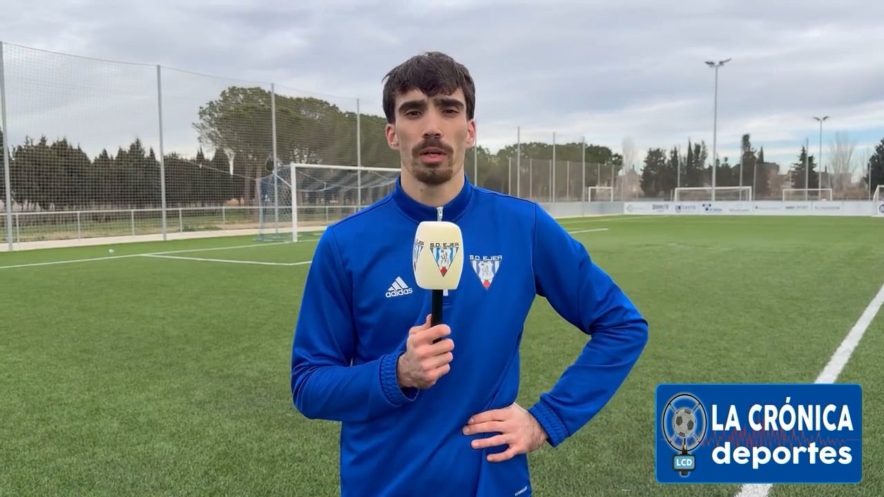 LA PREVIA / SD Ejea - Beasain KE / GERMÁN (Jugador Ejea) Jor. 20 - Segunda Rfef Gr 2 / Fuente: Facebook SD Ejea
