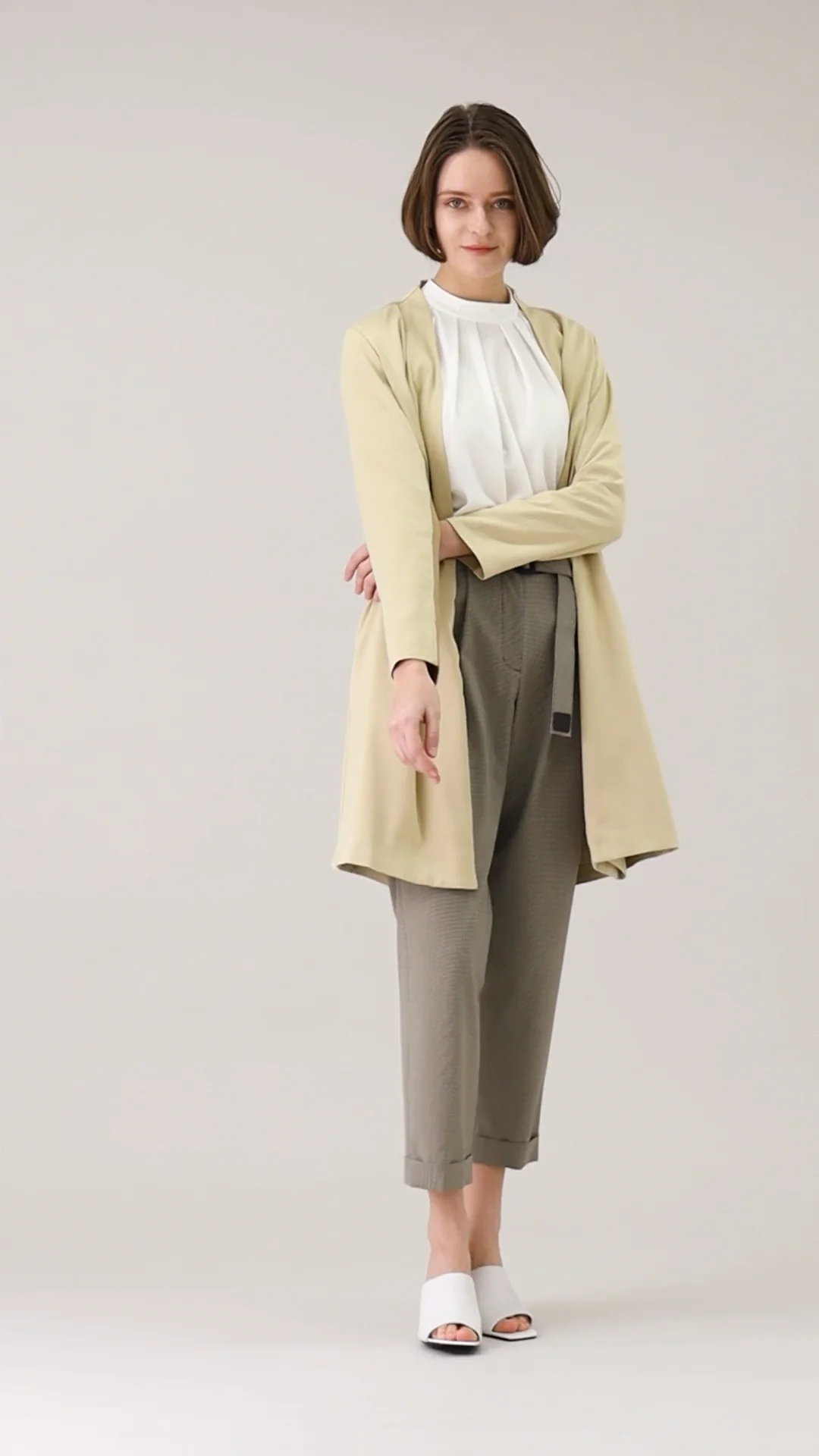 モラビトブラン　スエード調コート MORABITO BLANC SEASON SELECTION / 2024 spring-WEBCATALOG-ウェブ