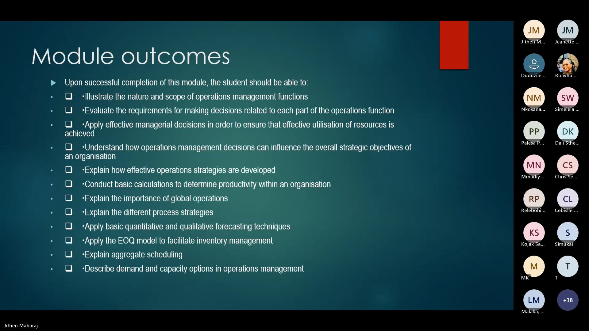 ADBM - Operations Management in Supply Chain (ADBM) - Jul25 2026-01-25 ...