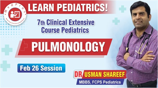 Pulmonology || Lecture-10 || Dr Usman Sharif