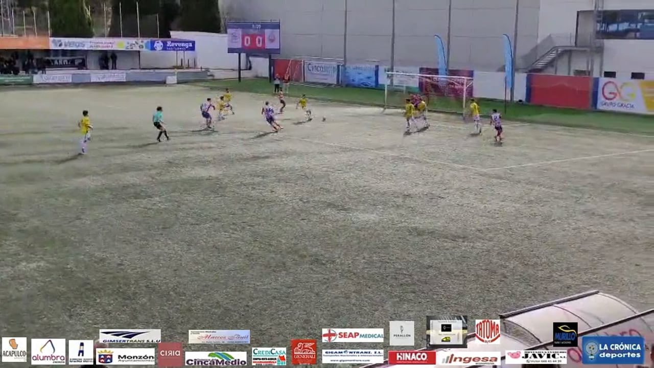 (RESUMEN y GOLES) At Monzón  Alumbra 2-0 Calamocha / J 19 / 3ª RFEF