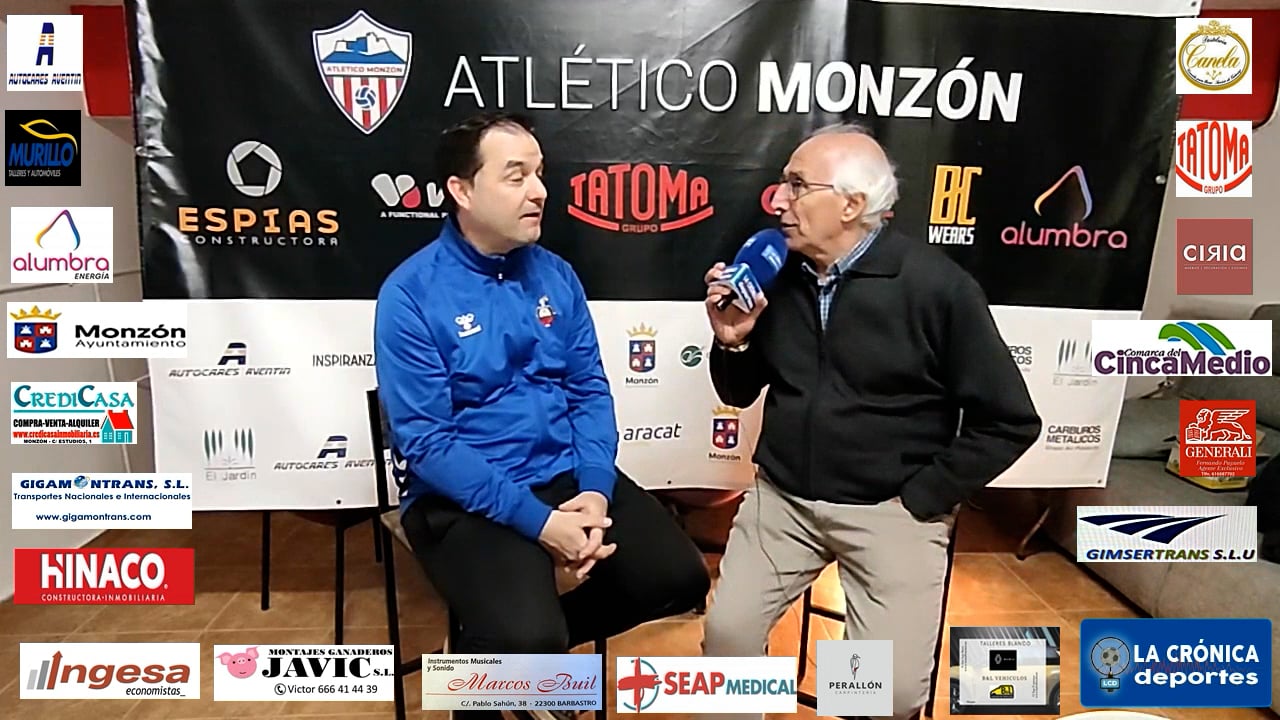 SERGIO  LAGUNAS (Entrenador Calamocha) At Monzón Alumbra 2-0 Calamocha / J 19 / 3ª RFEF