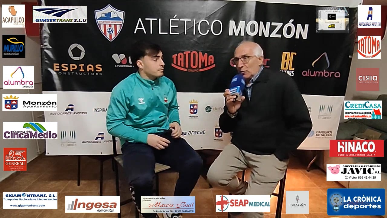 DANI  TORCAL (Jugador Calamocha) At Monzón Alumbra 2-0 Calamocha / J 19 / 3ª RFEF