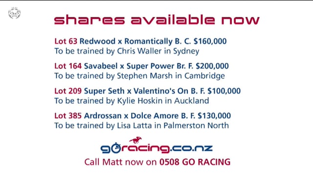 Karaka 2026: Book 1, Lots 436 - 443