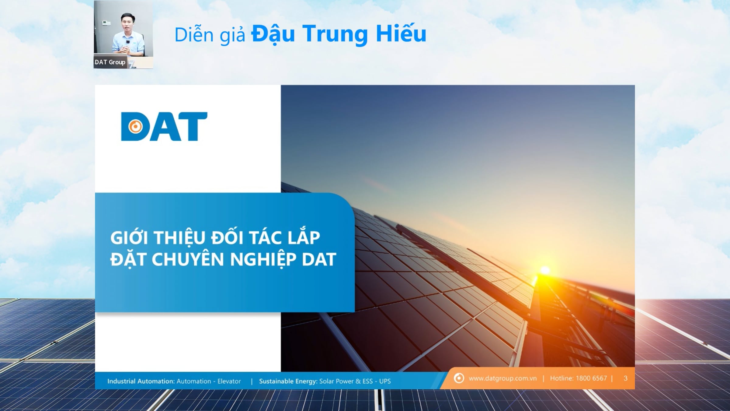 DAT UNI-GTDT lắp đặt chuyên nghiệp-Hiếu