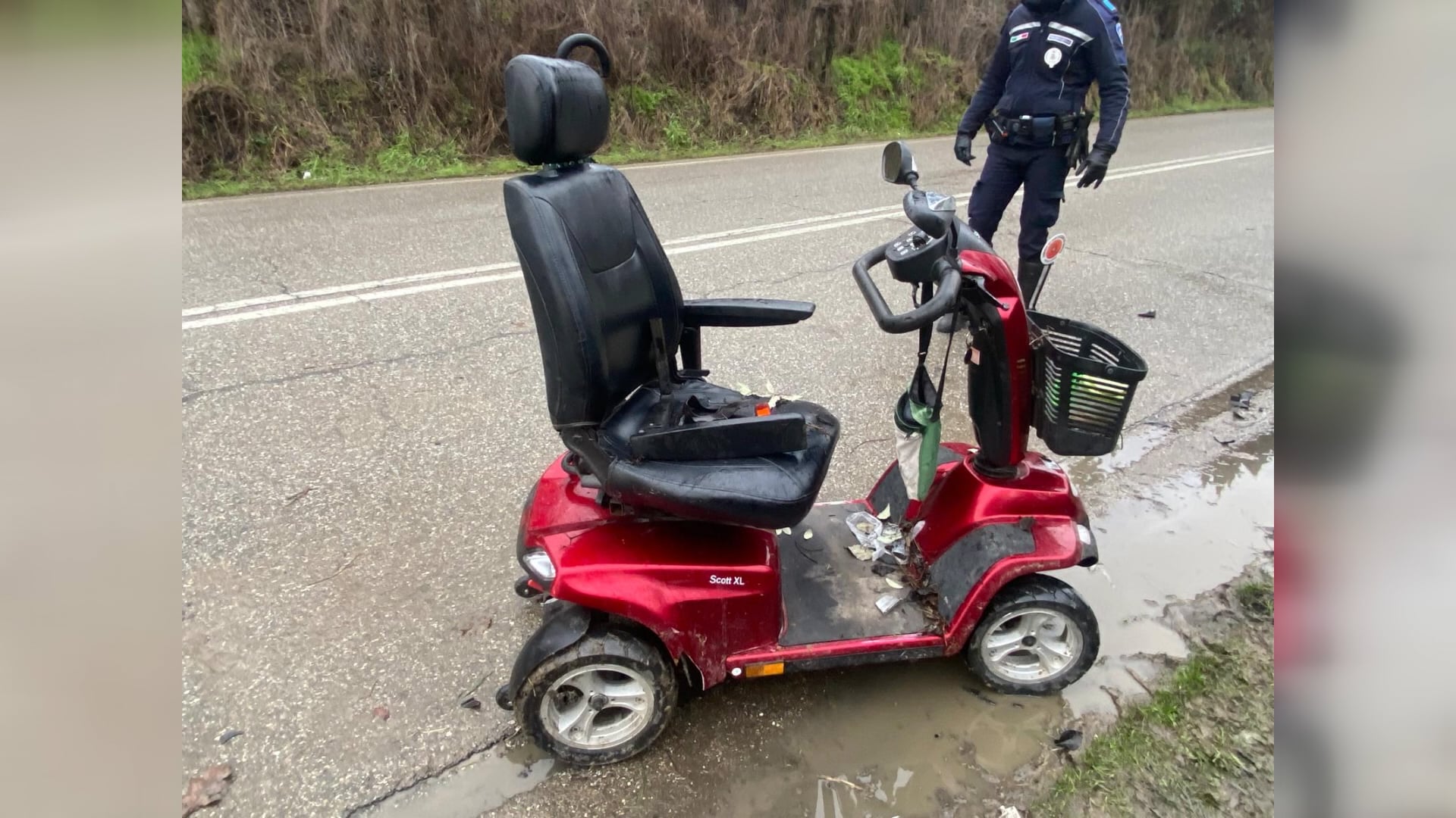 Investe disabile in carrozzina e non si ferma: denunciata automobilista 72enne
