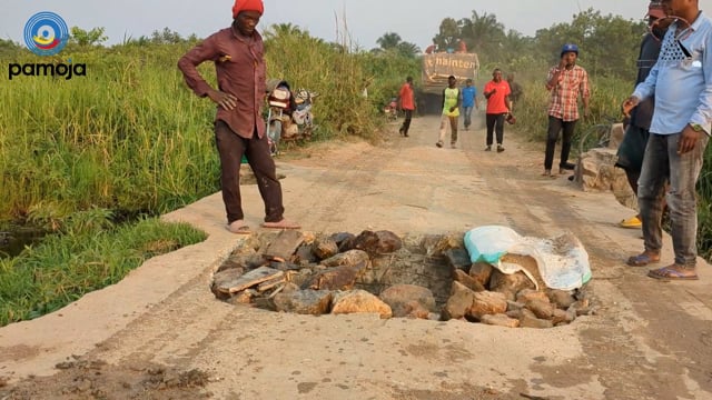 Pont Lwawe : effondrement imminent et dangereux