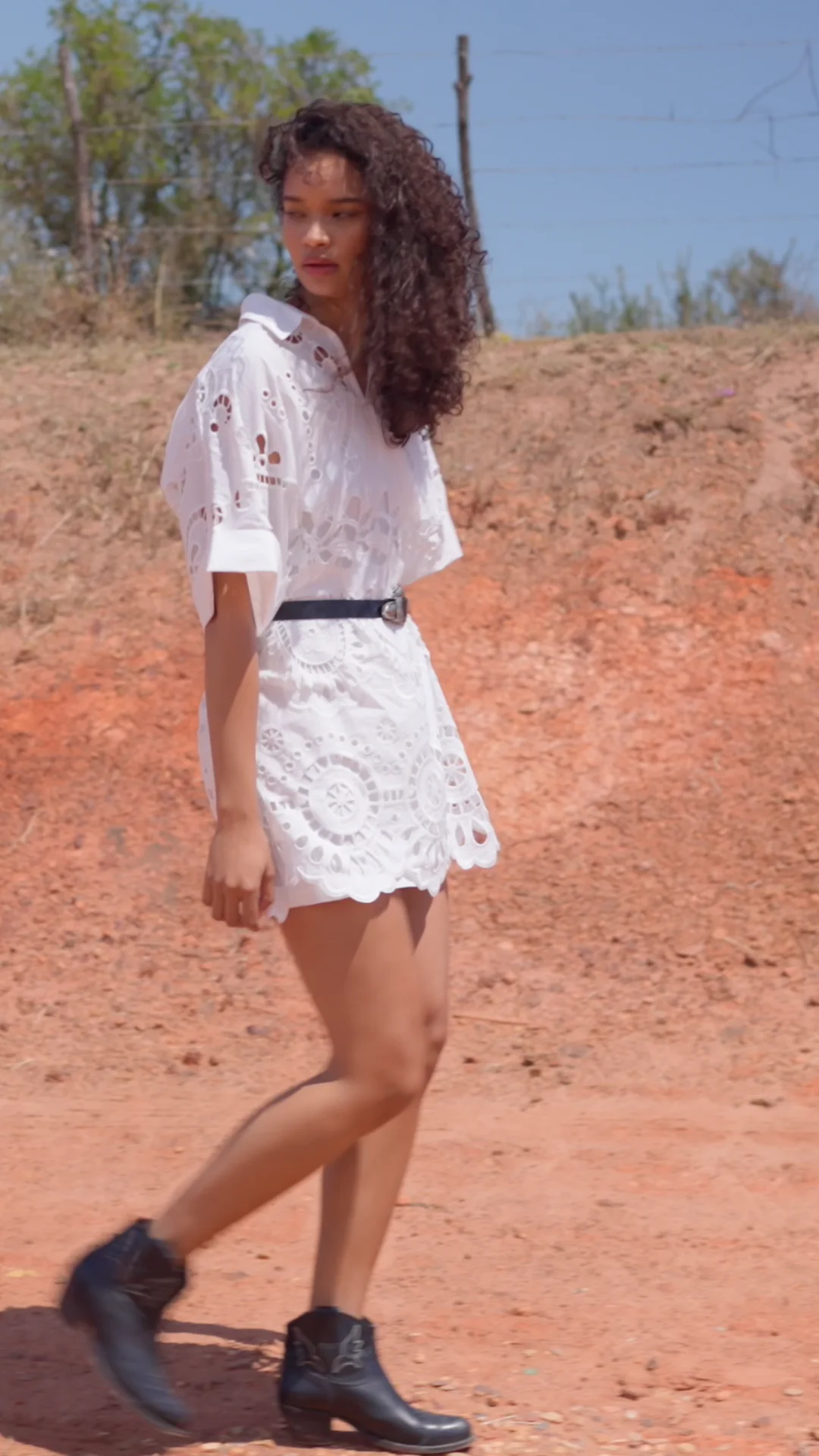 sachin and babi light blue dress NS-81